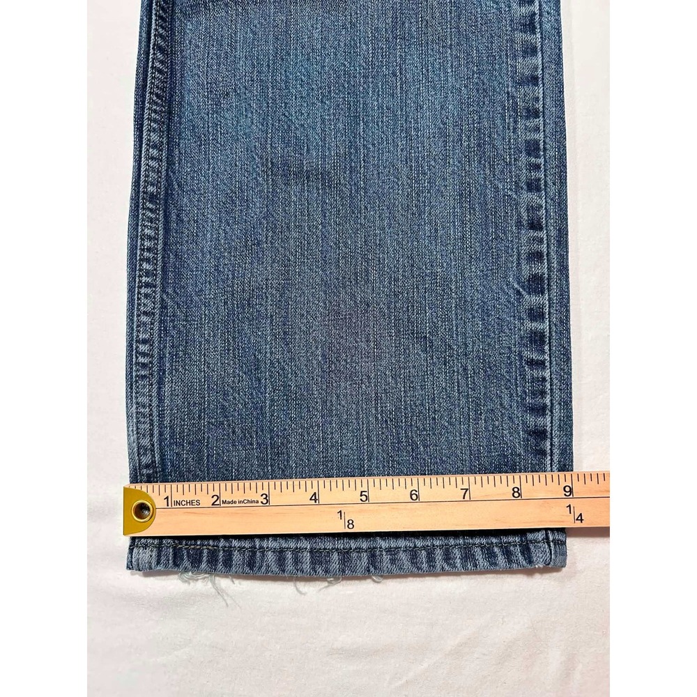 Signature by Levi Strauss & Co Mens Straight Leg Jeans Blue Denim 36x32 - Picture 2 of 10